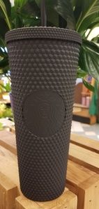 Starbucks studded black matte tumbler